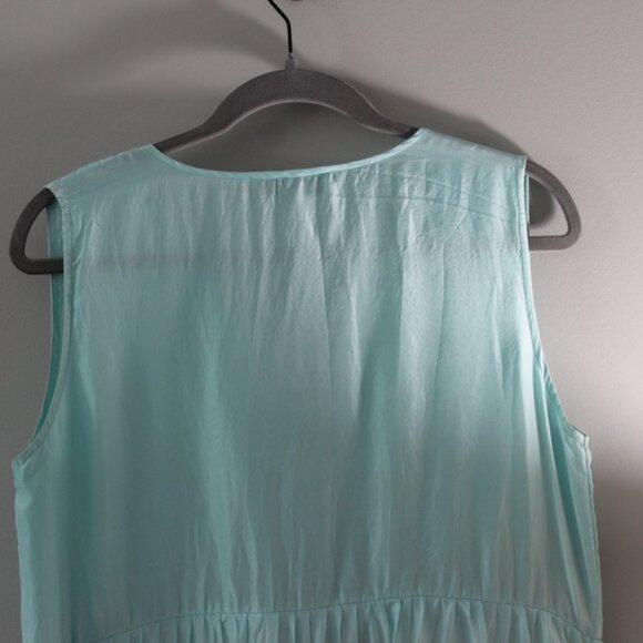 Karina Grimaldi Cambridge Mini Dress Size M 100% Silk - Picture 9 of 13